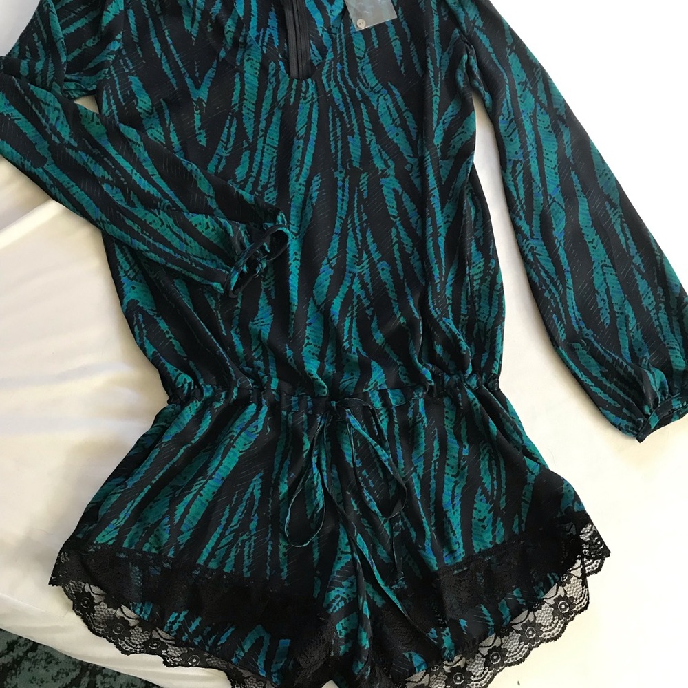 Long sleeve romper